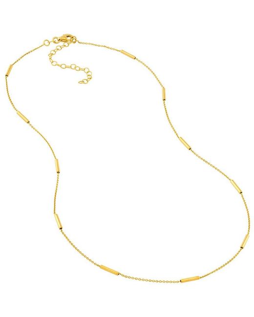 HAWLEY ST Metallic 14K Fashion Necklace
