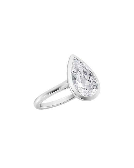 Lab Grown Diamonds White 5.00 Ct. Tw. Lab-Grown Diamond Solitaire Ring