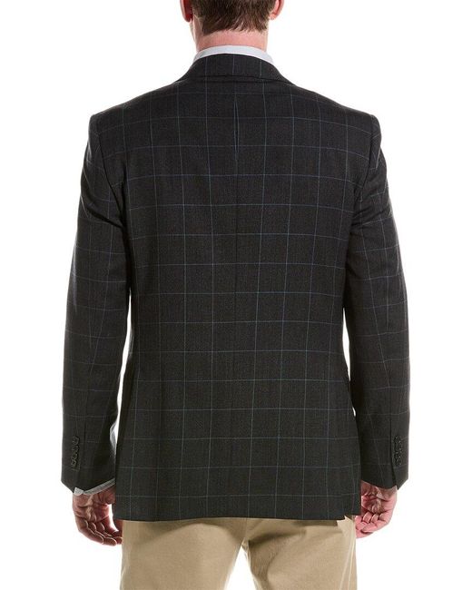 Brooks Brothers Black Classic Wool-blend Blazer for men