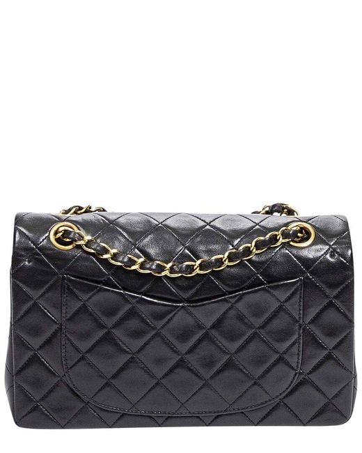 Chanel 1994 Black Classic Small Double Flap Bag