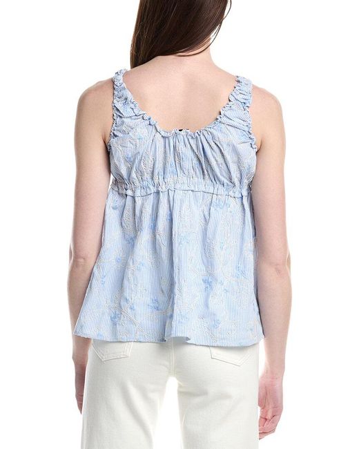 ANNA KAY Blue Carley Blouse