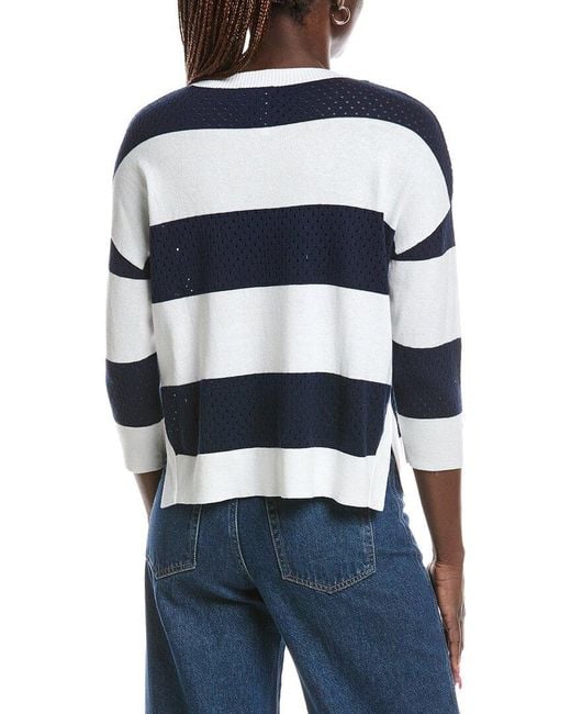 Joseph Ribkoff Blue Pull Over Sweater
