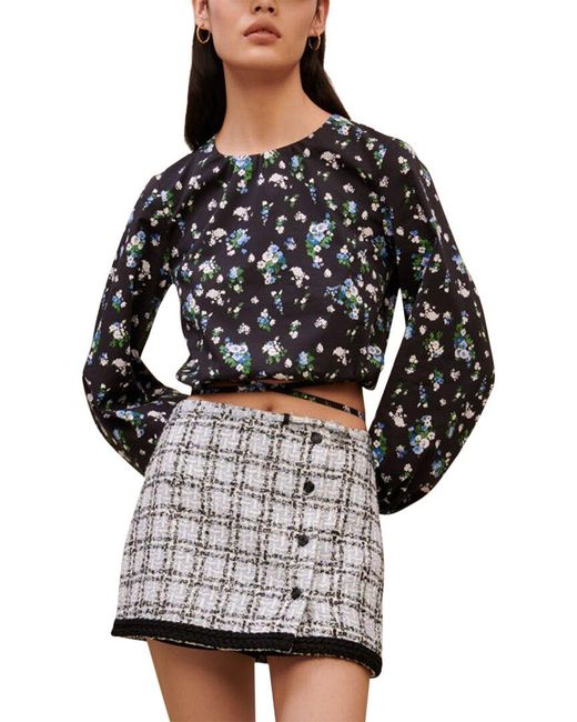 Maje Gray Lovy Top