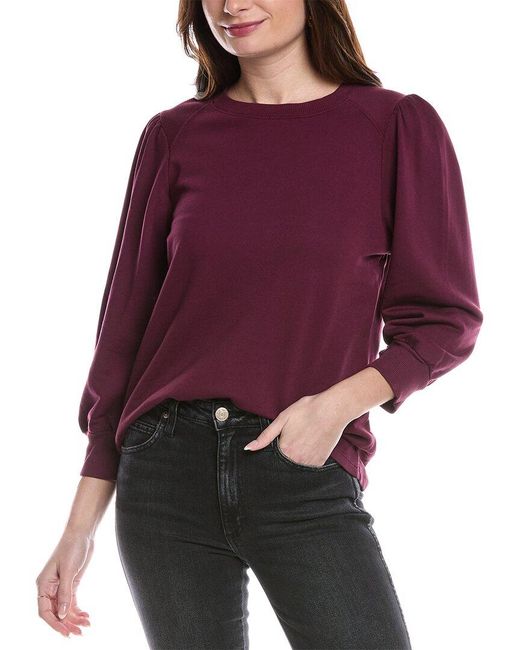 Michael Stars Purple Alice Sweatshirt