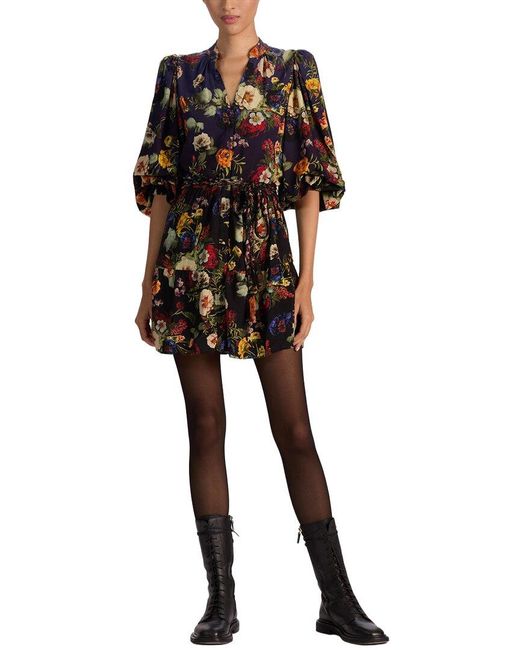 Alice + Olivia Black Antonette Dress