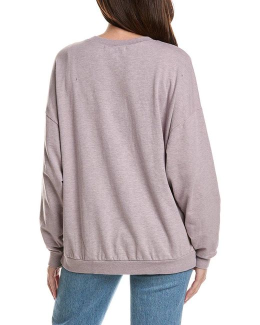 Project Social T Gray Nine To Wine Sweatshirt