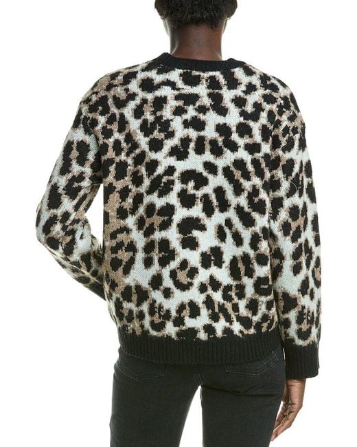 Design History Black Wool-Blend Pullover Sweater