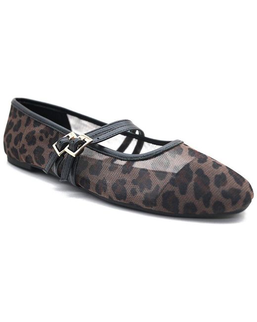 Kenneth Cole Black Mackenzie Mesh Flat