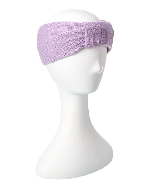 Portolano Purple Cashmere Headband