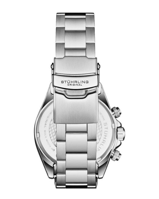 Stuhrling Gray Monaco Watch for men