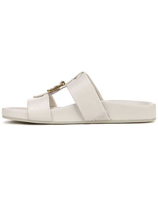 Franco Sarto White Braxton Slide