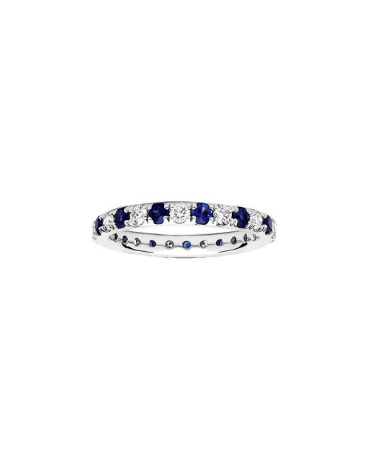Amairah Blue 14K 1.00 Ct. Tw. Lab-Grown Diamond Eternity Ring