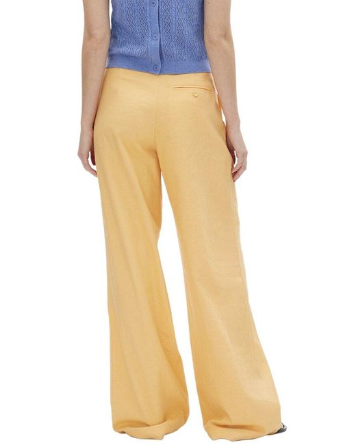 Tanya Taylor Yellow Jodi Pant
