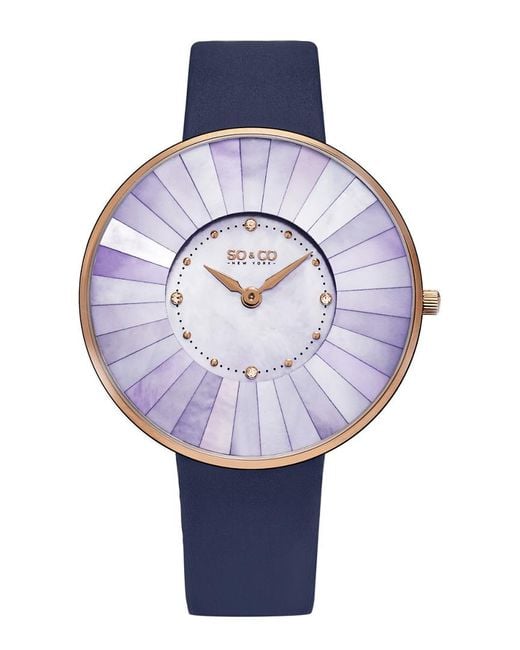 SO & CO Blue Soho Watch