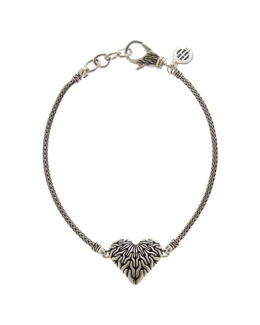 John Hardy Metallic Chain Station Bracelet