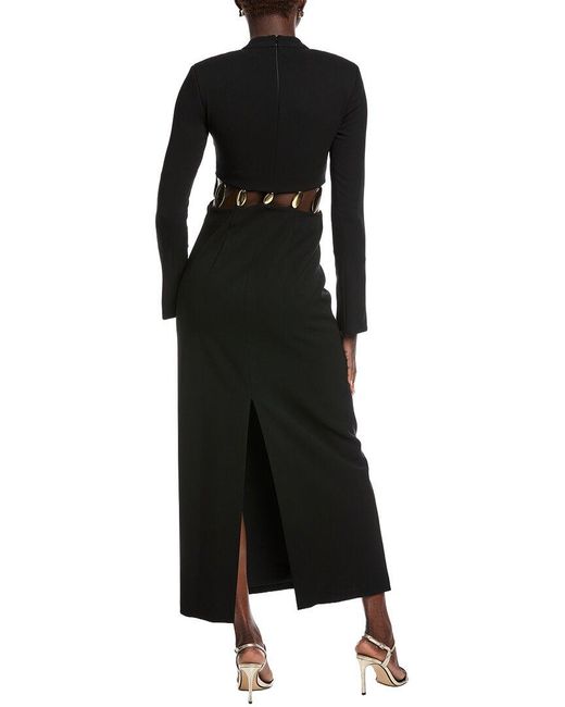 Jonathan Simkhai Black Gloria Gown