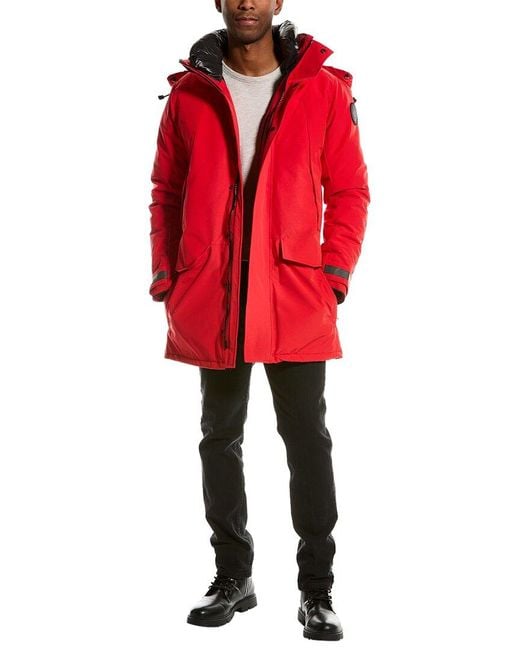 Canada Goose Red Sherridon Down Parka for men