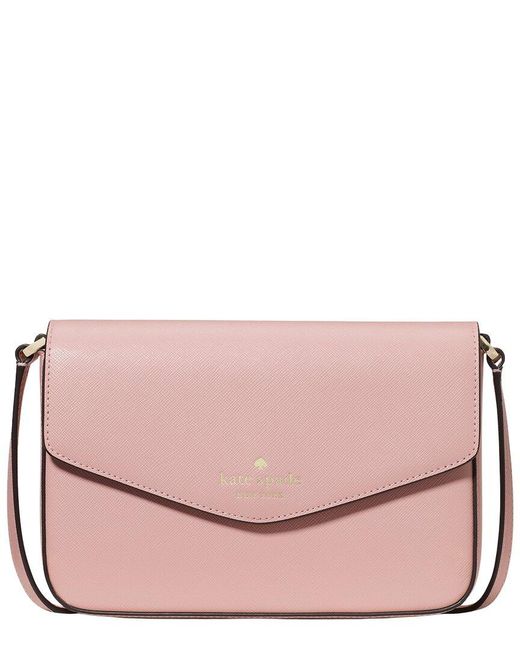 Kate Spade Pink Sadie Mini Saffiano Leather Crossbody