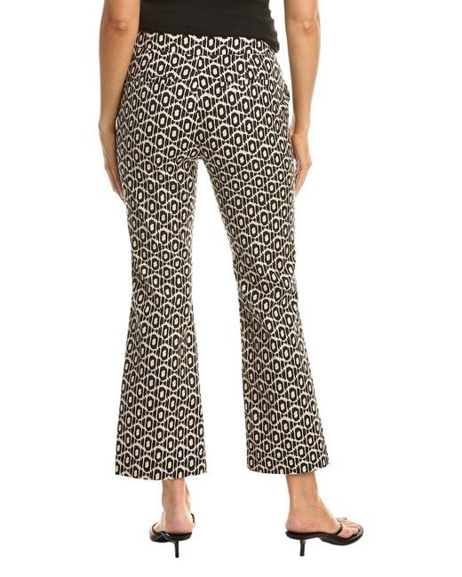 NIC+ZOE Black Lacy Diamonds Plaza Demi Boot Pant