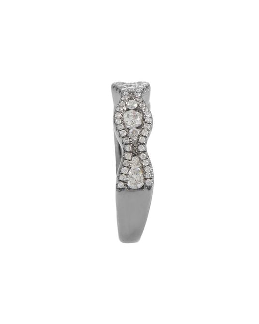 Diamond Select Cuts Metallic 18k & Rhodium 0.57 Ct. Tw. Diamond Ring
