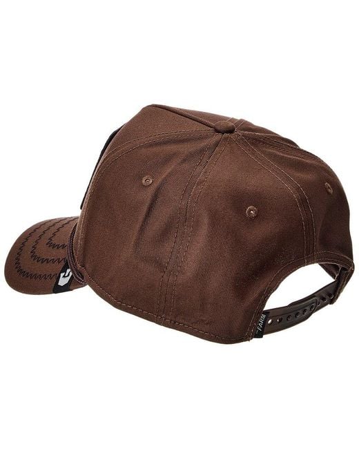 Goorin Bros Brown Porcupine 100 Trucker Hat for men