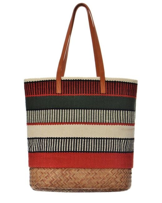 Guadalupe Red Mykonos Tote