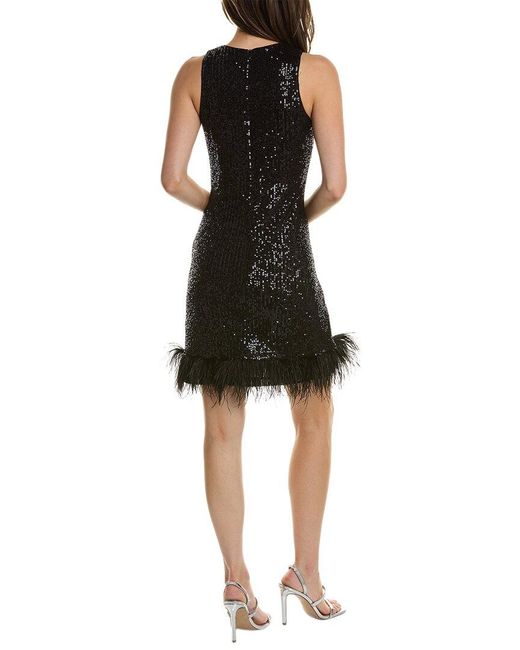 Taylor Black Sequin Dress