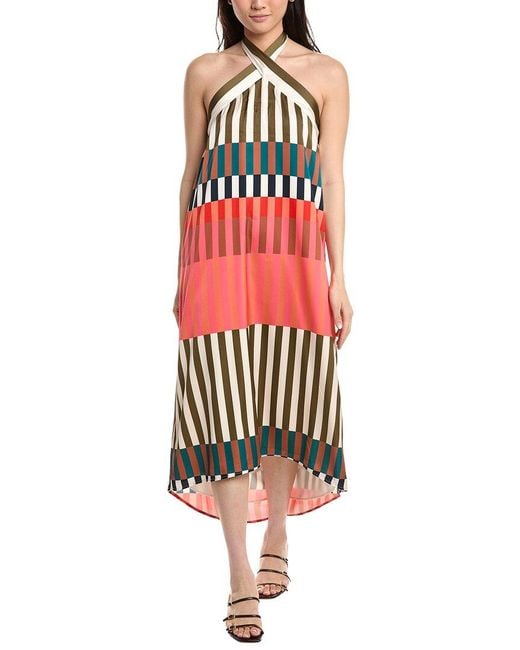 Hutch Red Karoline Midi Dress