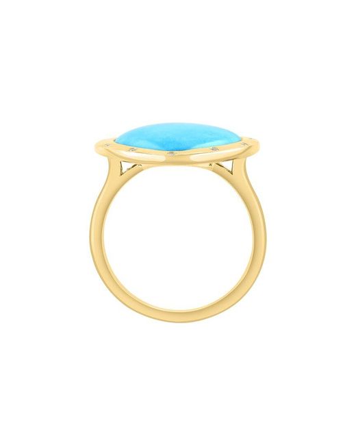 Effy Fine Jewelry Blue 14K Over 4.93 Ct. Tw. Diamond & Ring