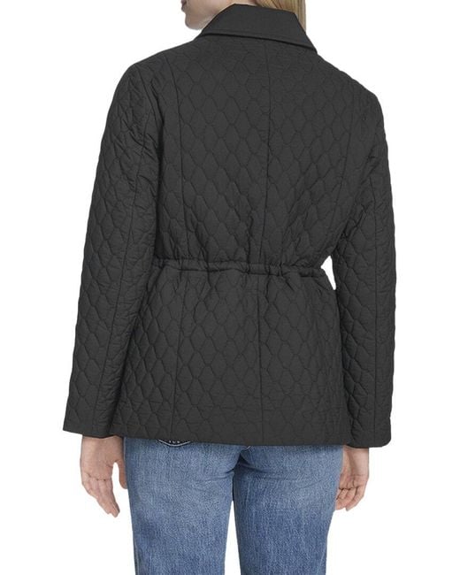 Cole Haan Black Quilted Jacket