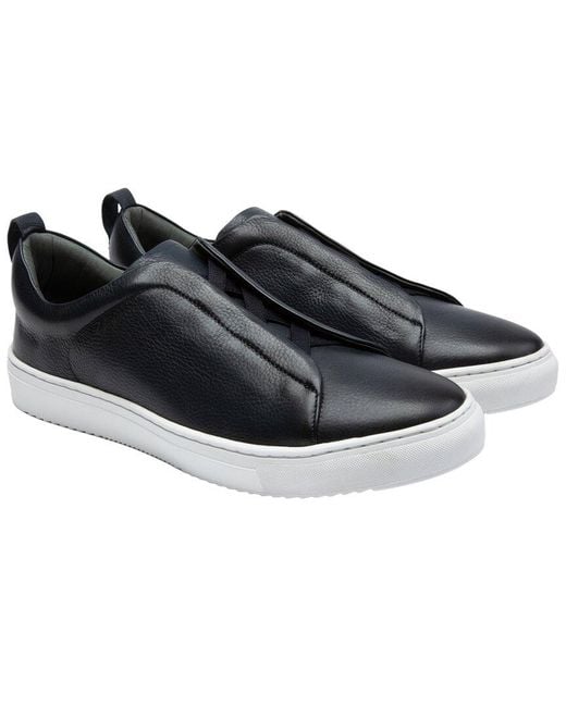 Gernie Blue 33's Laceless Leather Loafer for men