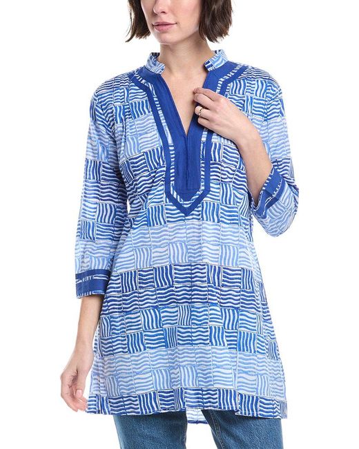 Ro's Garden Blue Tunic