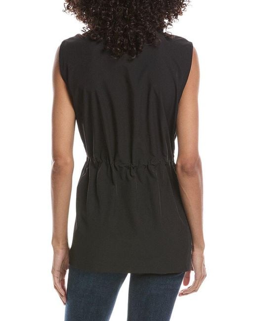 Bernardo Black Solid Blouse