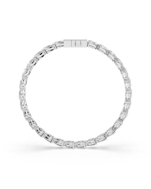 Lab Grown Diamonds White 14K 7.50 Ct. Tw. Lab-Grown Diamond Bracelet