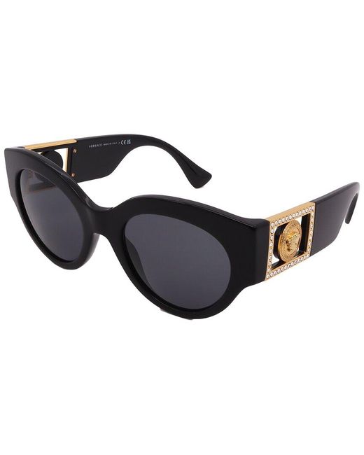 Versace Black Ve4438b 52mm Sunglasses