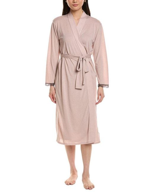 Natori Pink Dahlia Robe