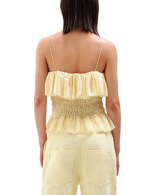 Ronny Kobo Yellow Alexi Top