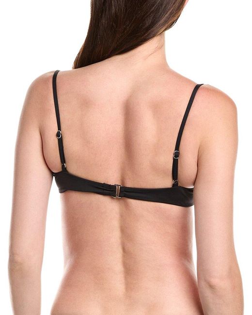 Dippin' Daisy's Black Primrose Bikini Top