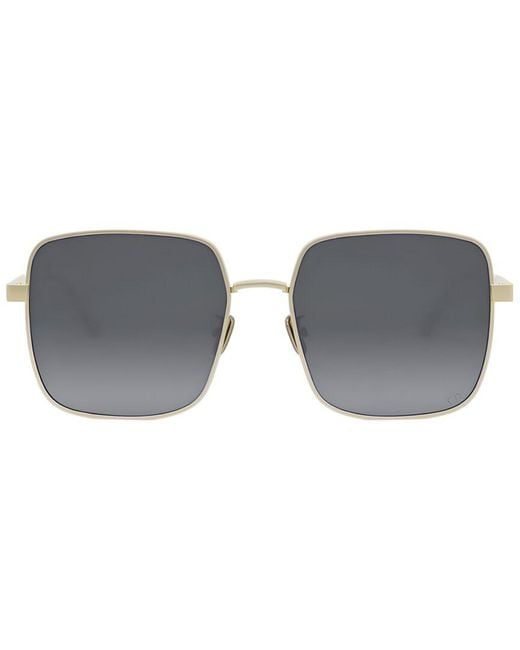 Dior White Cannage 59Mm Sunglasses