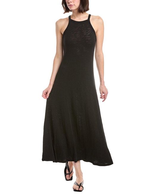 ATM Black Tank Maxi Dress