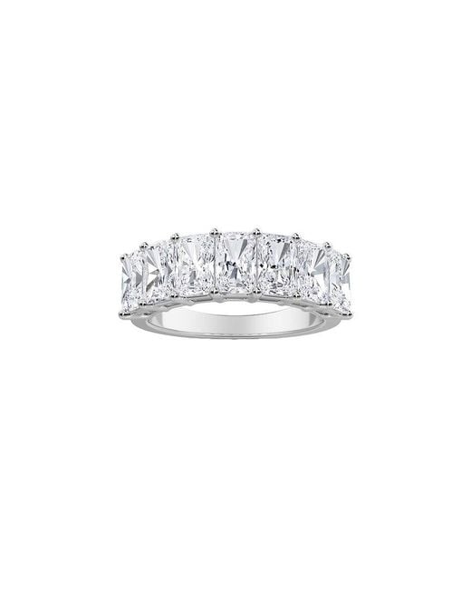 Diana M White Diana M. Fine Jewelry 14k 3.59 Ct. Tw. Lab Grown Diamond Half-eternity Ring