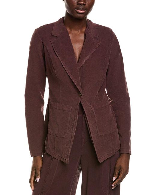 XCVI Brown Westbrook Blazer