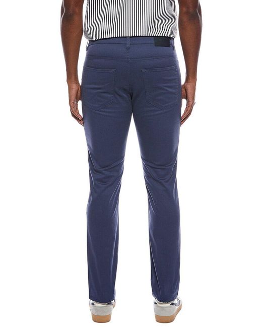 Boss Blue Delaware Slim Fit 5-Pocket Pant for men
