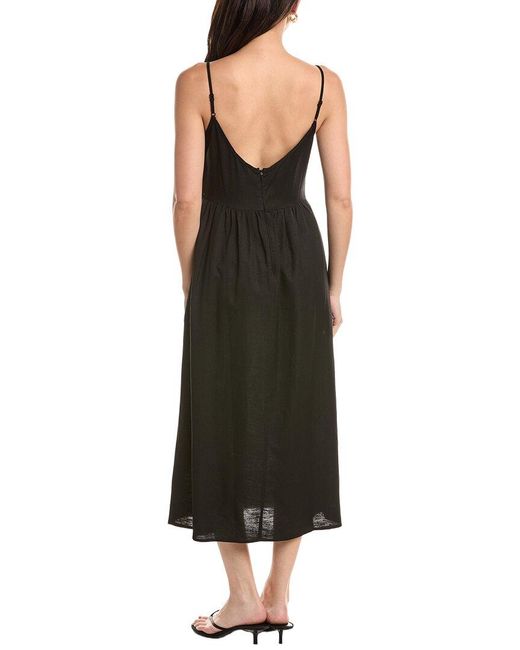 Femme Society Black Sleeveless Midi Dress