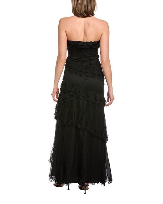AMUR Black Harrison Gown