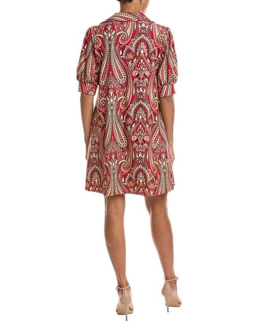 Jude Connally Red Emerson Mini Dress