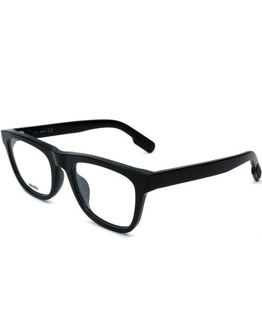 KENZO Black Kz50010i 51mm Optical Frames for men