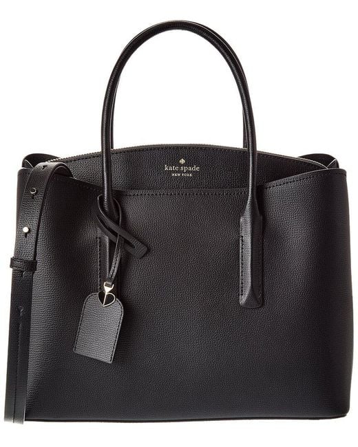 Kate Spade Black Margaux Large Leather Satchel