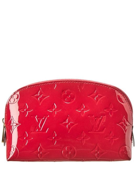 Louis Vuitton Red Epi Leather Cosmetic Pouch (Authentic Pre-Owned) -  ShopStyle Makeup & Travel Bags