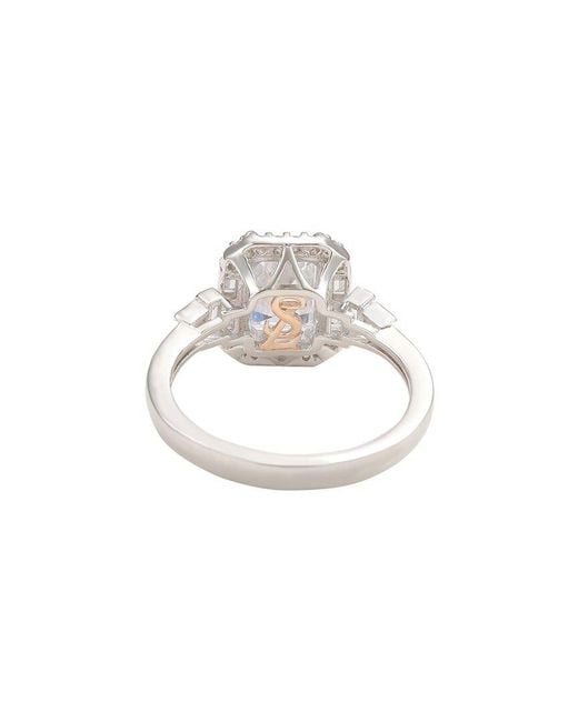 Suzy Levian CZ Jewelry White Suzy Levian Cz Ring